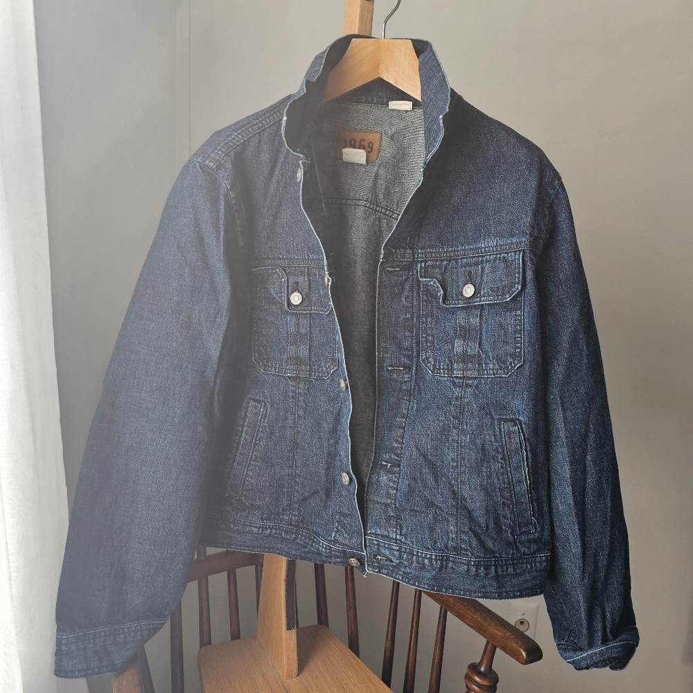 GAP 1969 Blue Denim Jacket Sz L